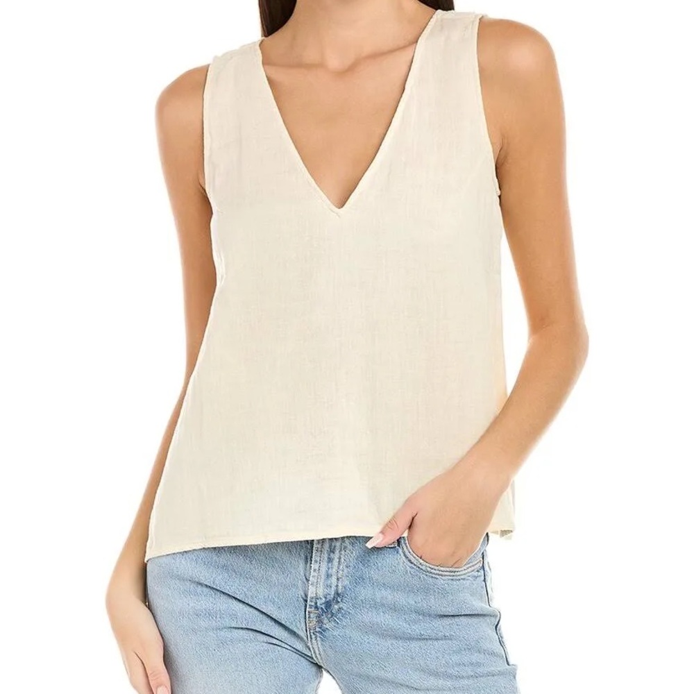 NWT Calme By Johnny Was | Drape V-Neck Top